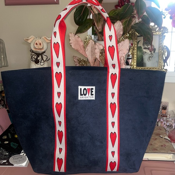 Brighton Handbags - Brighton Love Tote with Hearts